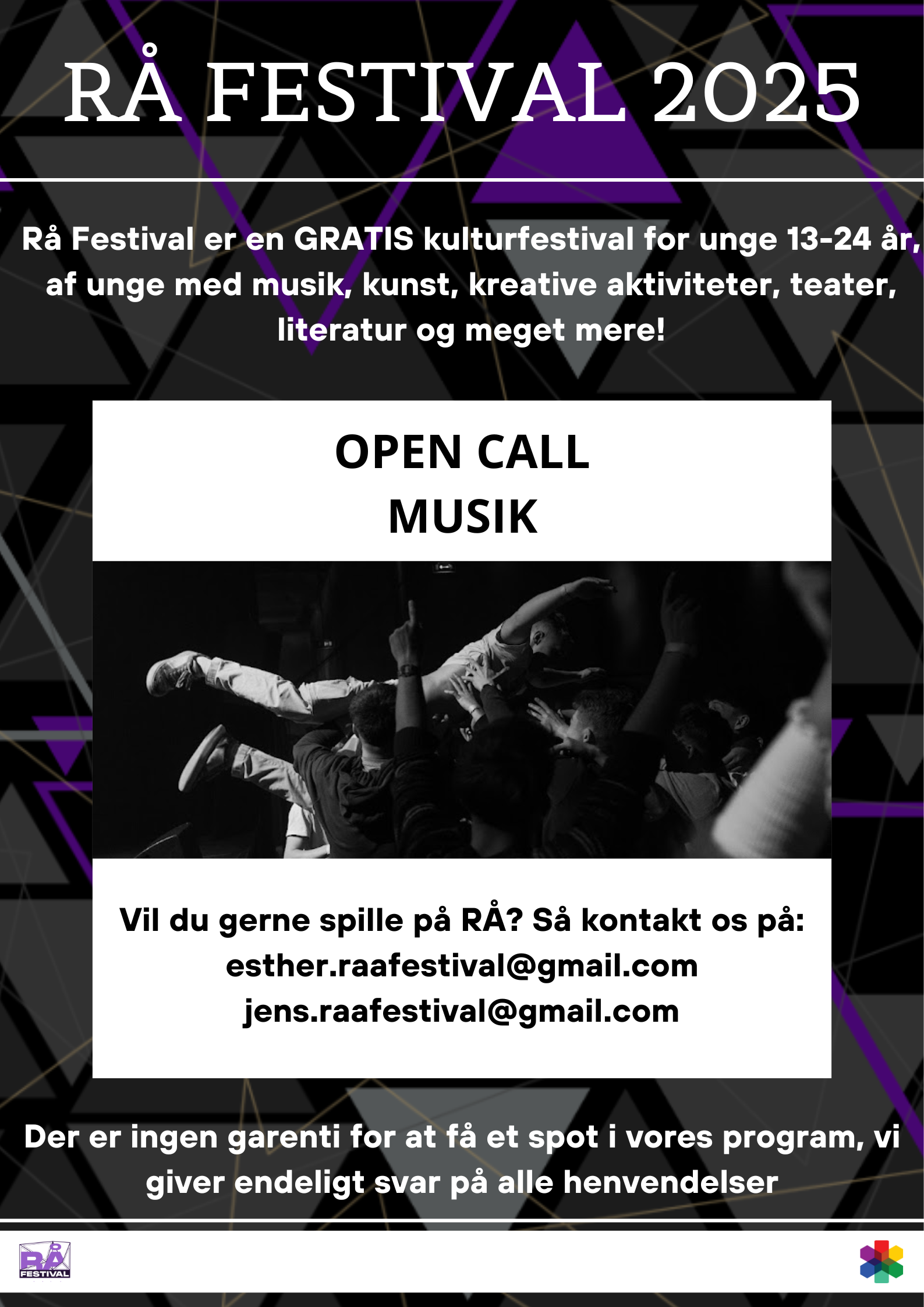RÅ plakat - Open call 2025