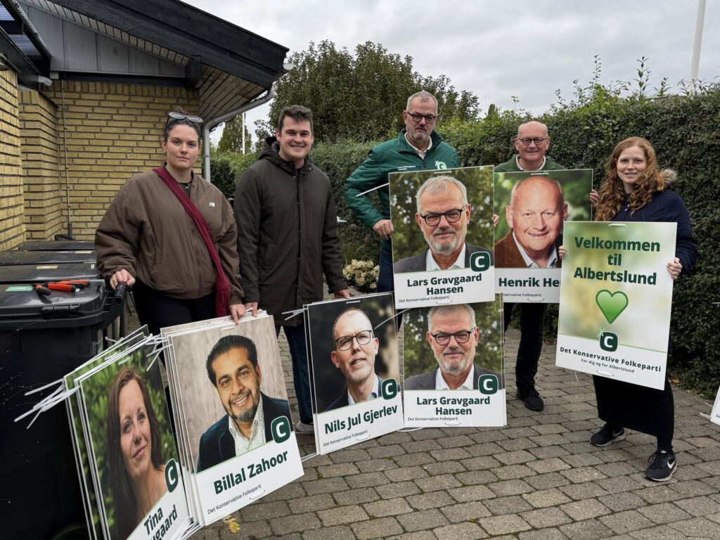 During the whole of March you can join the Conservative People's Party in Albertslund for just 100 kr.